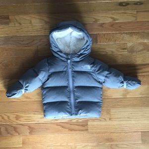 6-12 mo The North Face down jacket